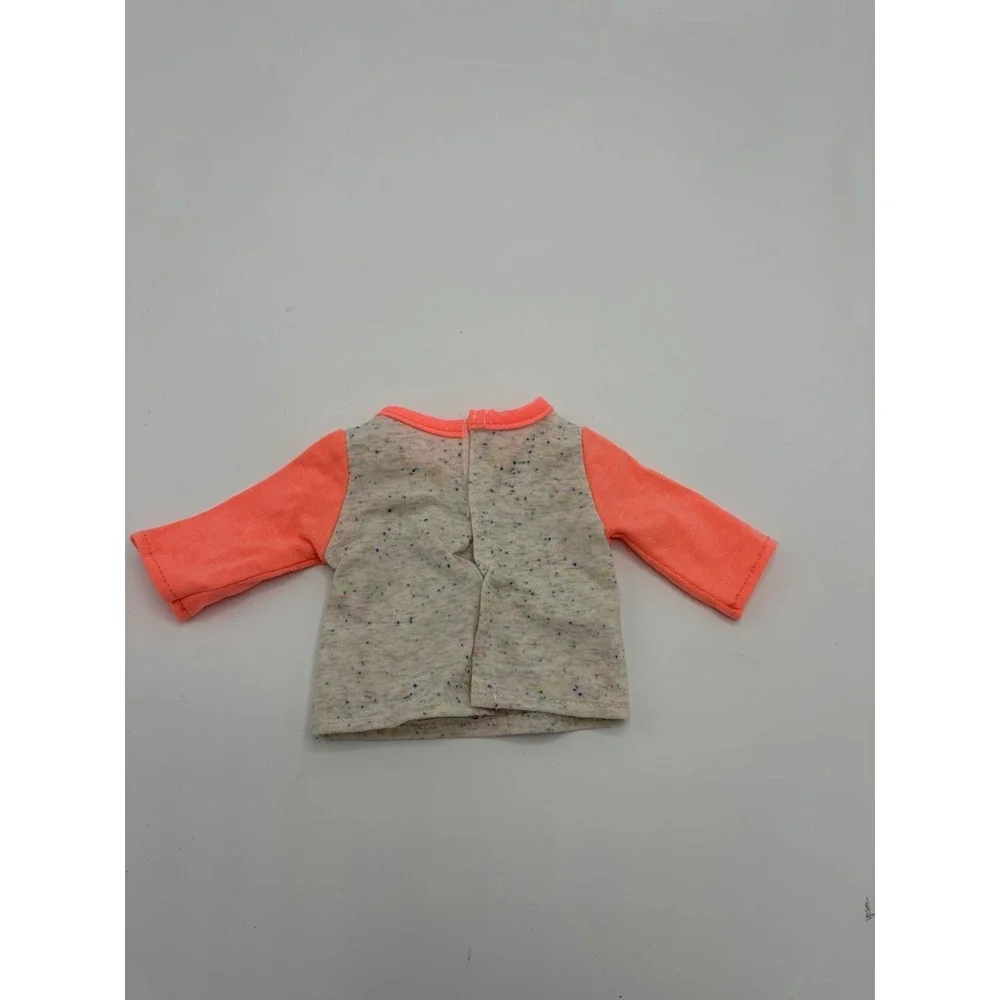 Our Generation Doll Shirt‎ Gray Pink Coral Star